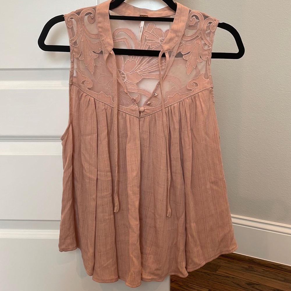 Blush Pink Top